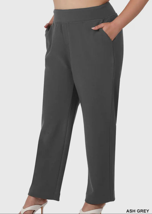 Stretch Pull-on Dress Pants