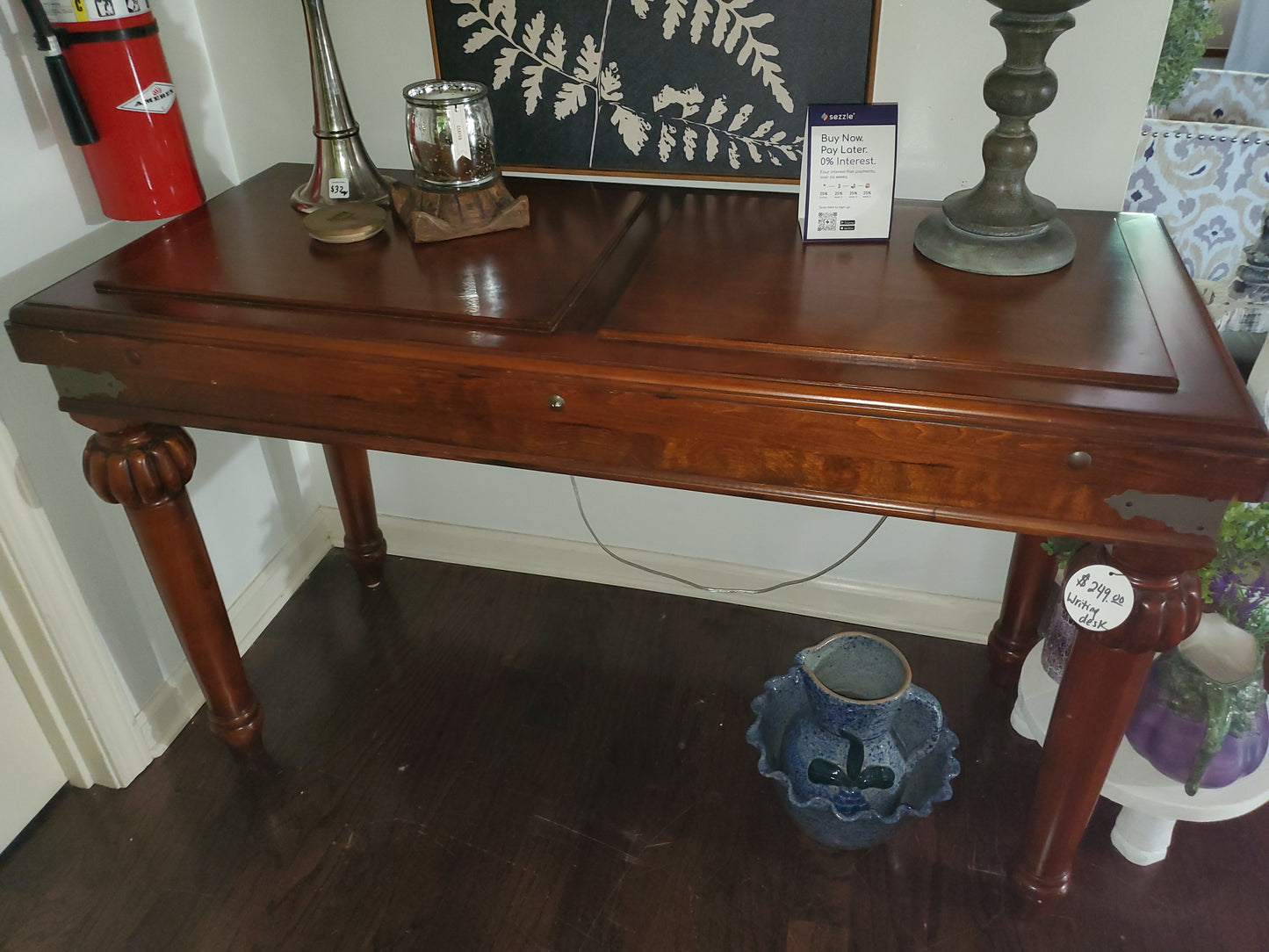 Oak Console Table