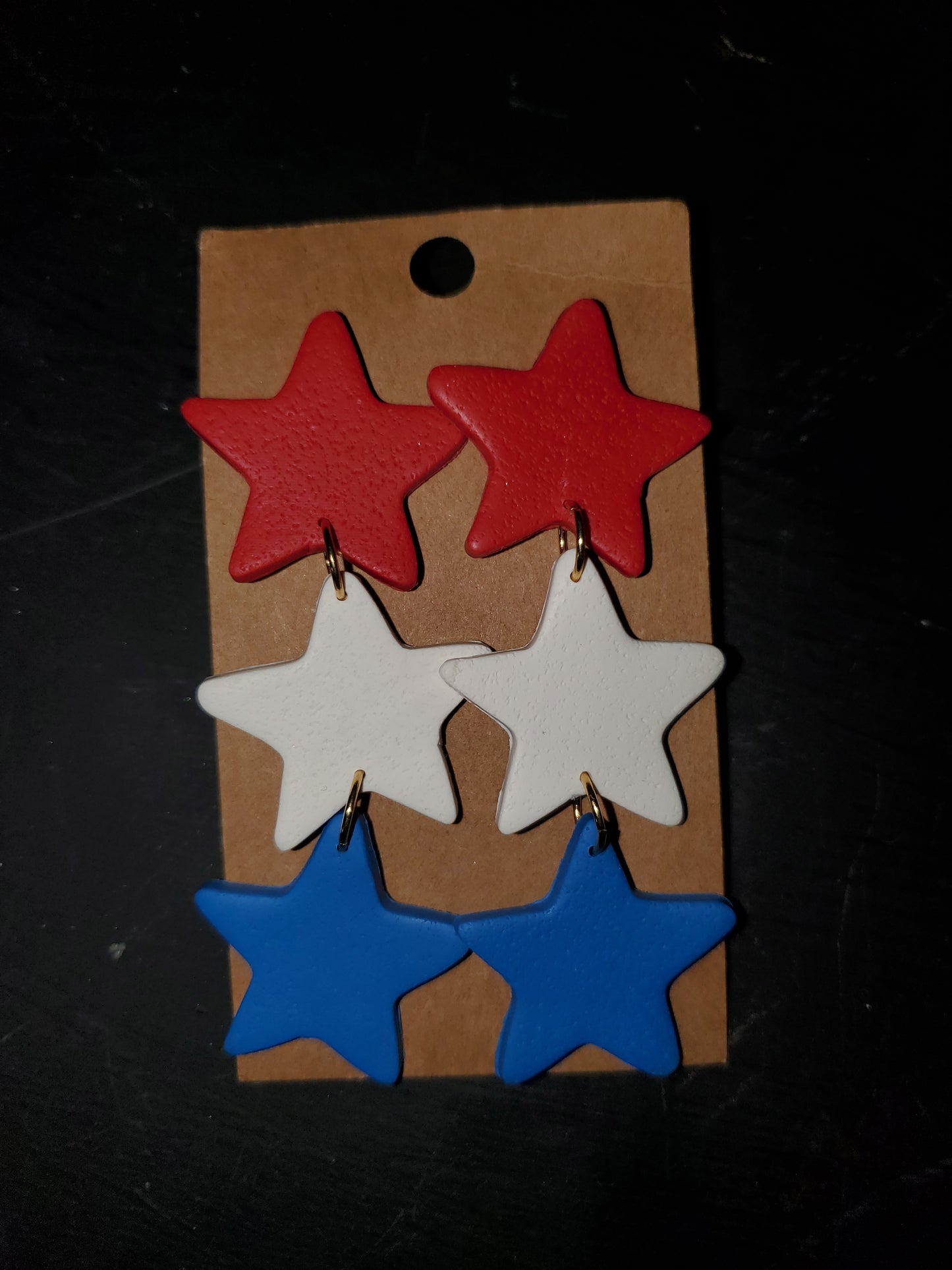 Patriotic Star Earrings