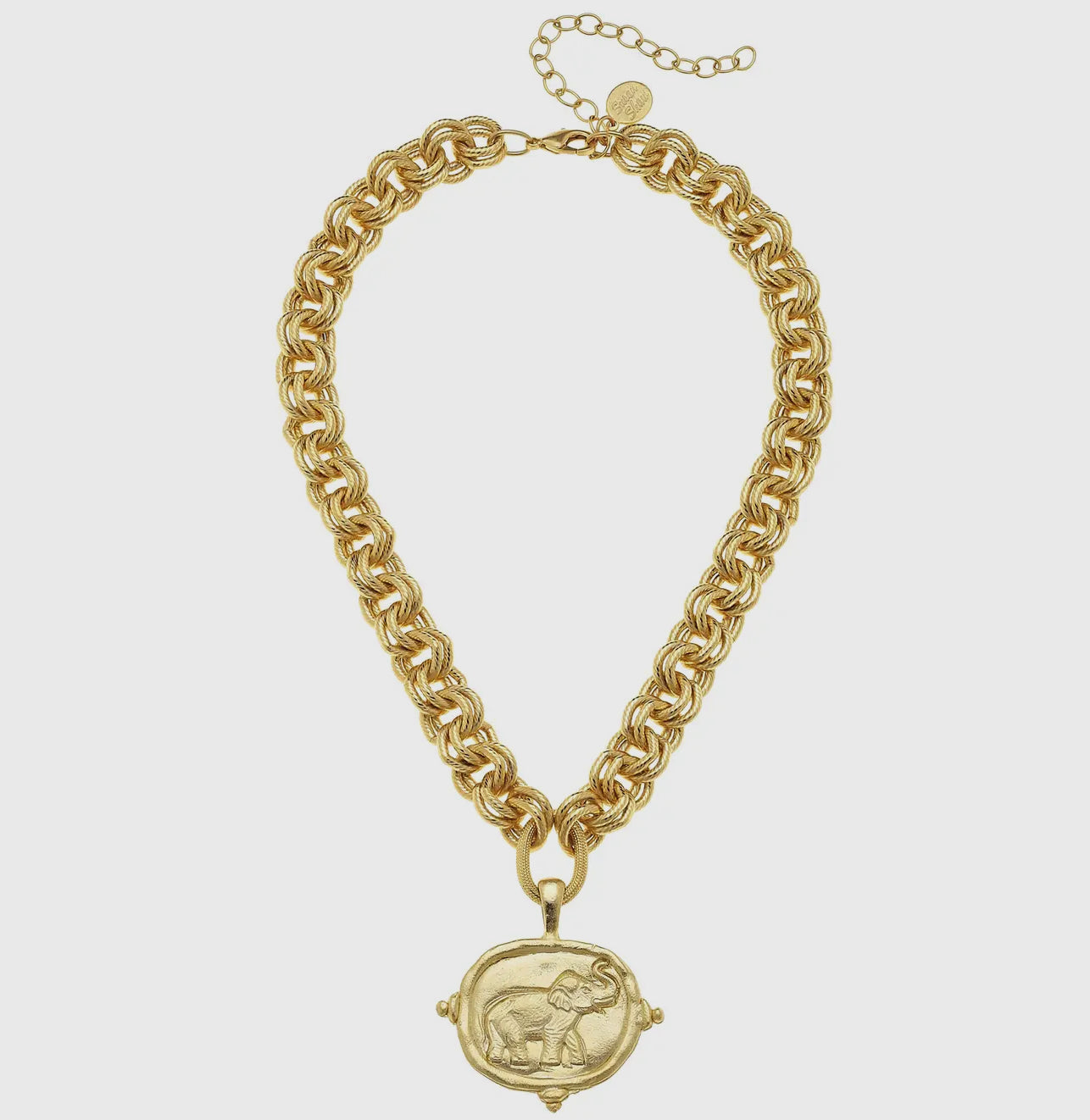 Susan Shaw Gold Elephant Chain