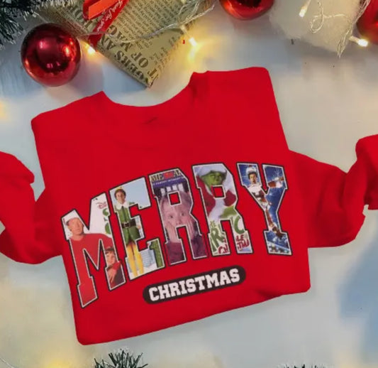 Merry Christmas Movie Sweatshirt