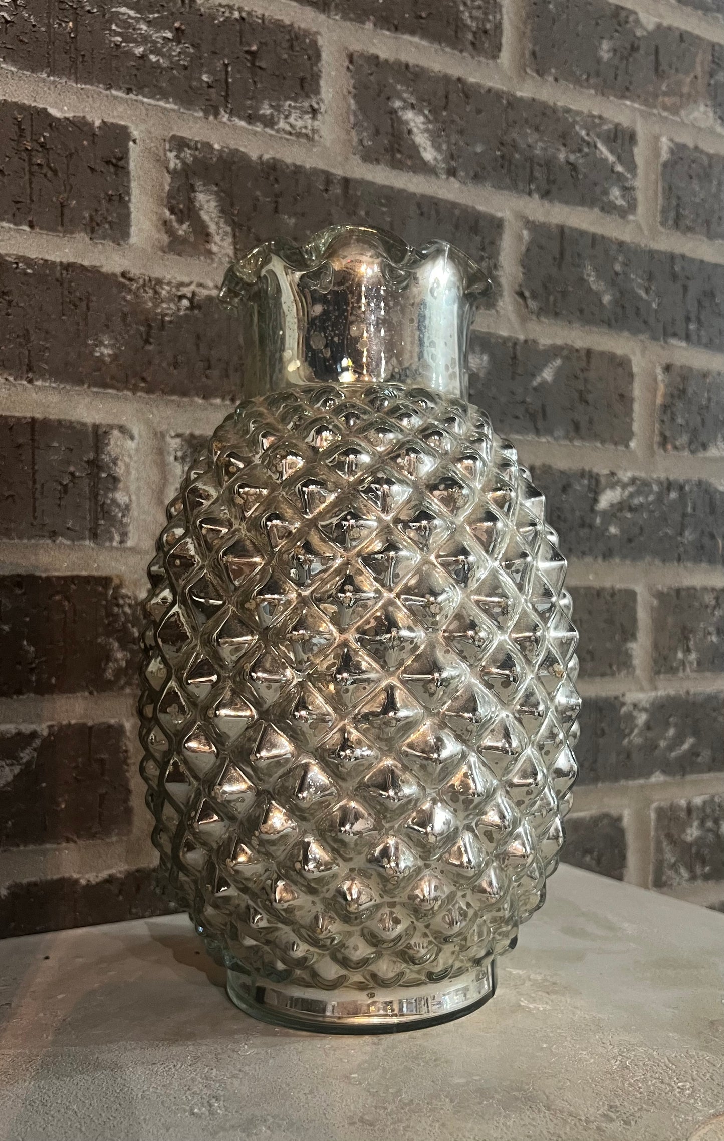 Mercury Glass Vase