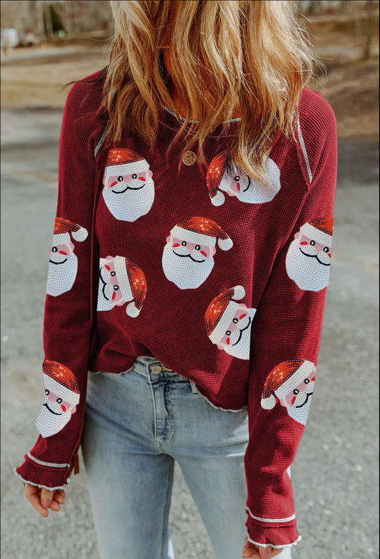 Long sleeve Santa shirt