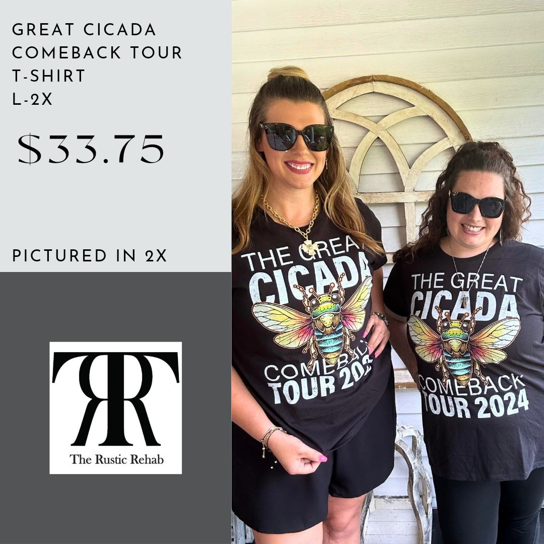 Great Cicada Comeback Tour T-shirt