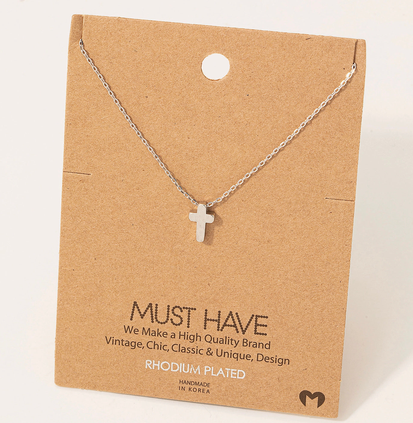 Mini Cross Necklace