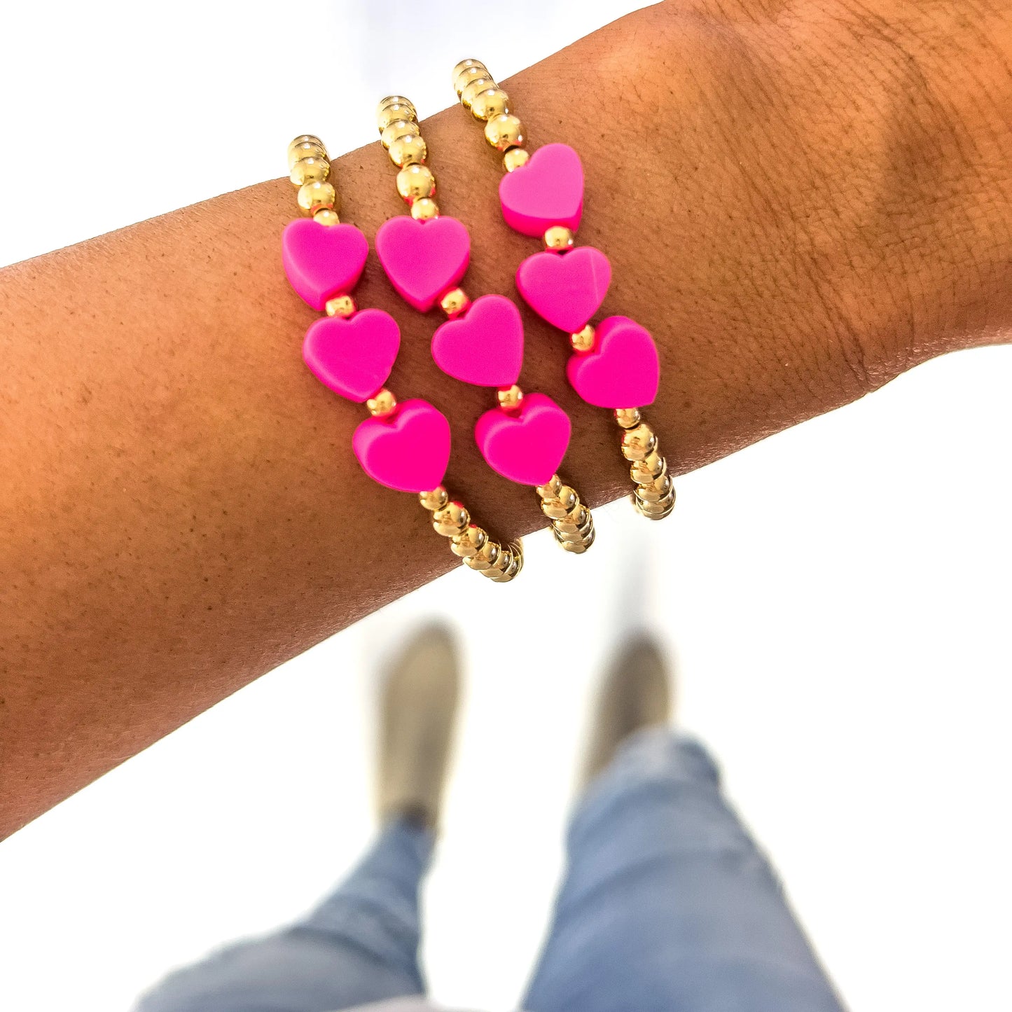 Heart Valentine bracelet