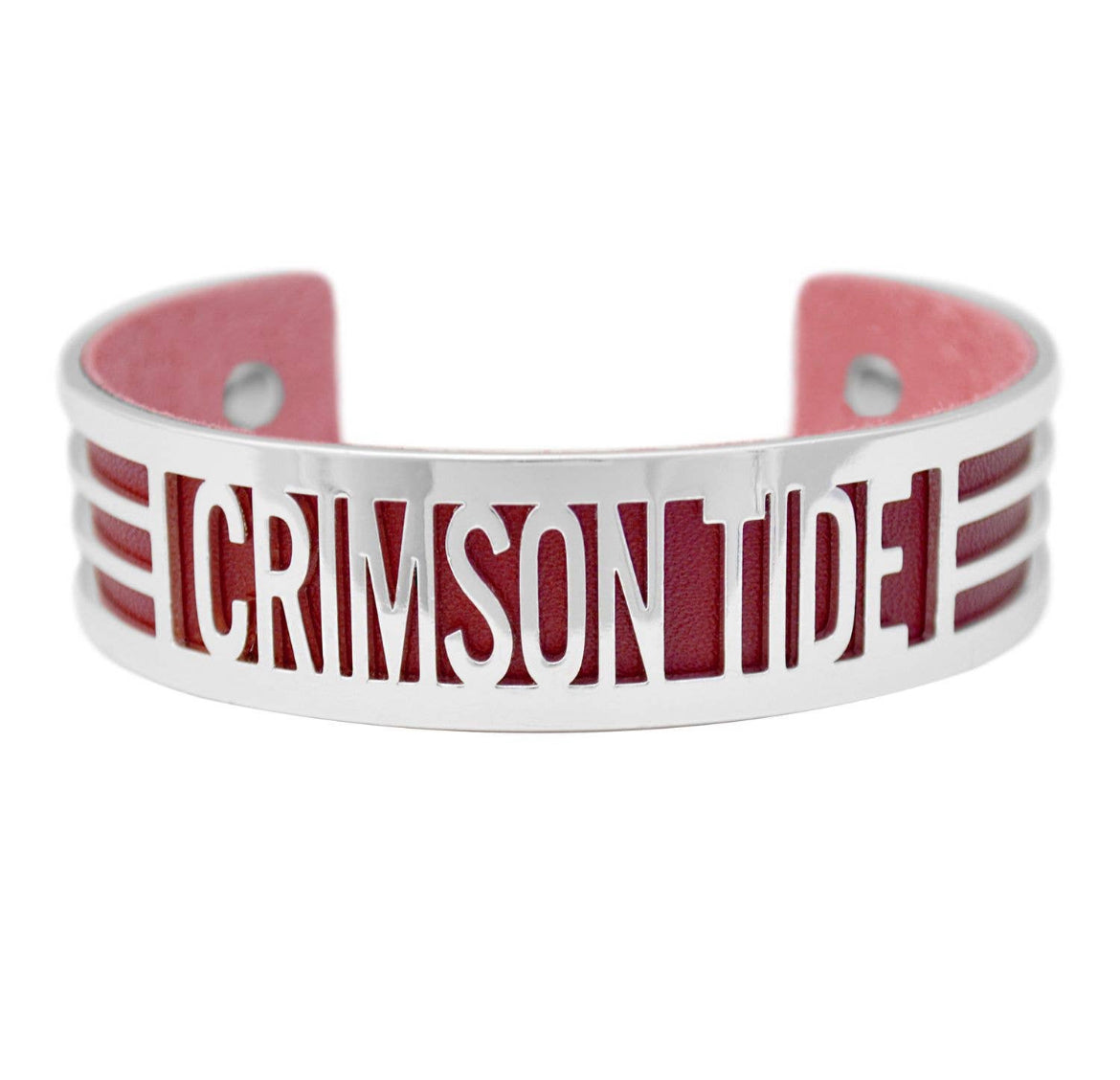 Alabama Crimson Tide Metal Bracelet